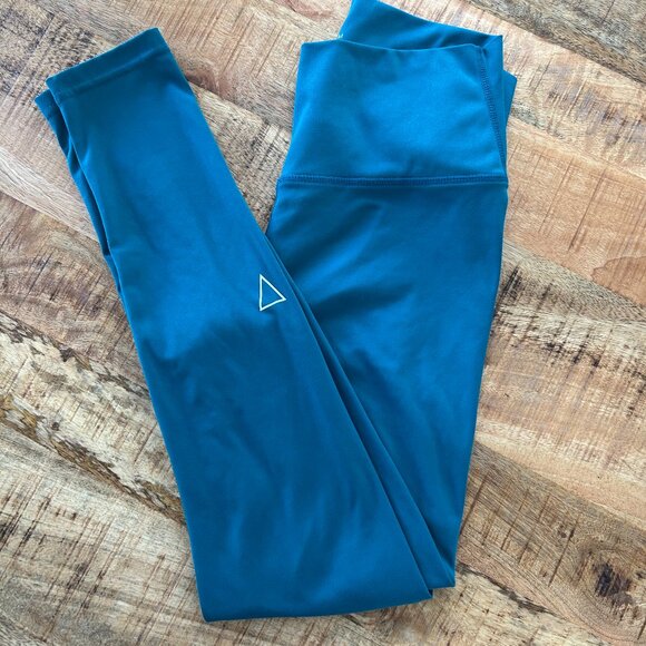 Teal High-Waist Leggings | DAE Activewear Medium - Picture 3 of 5